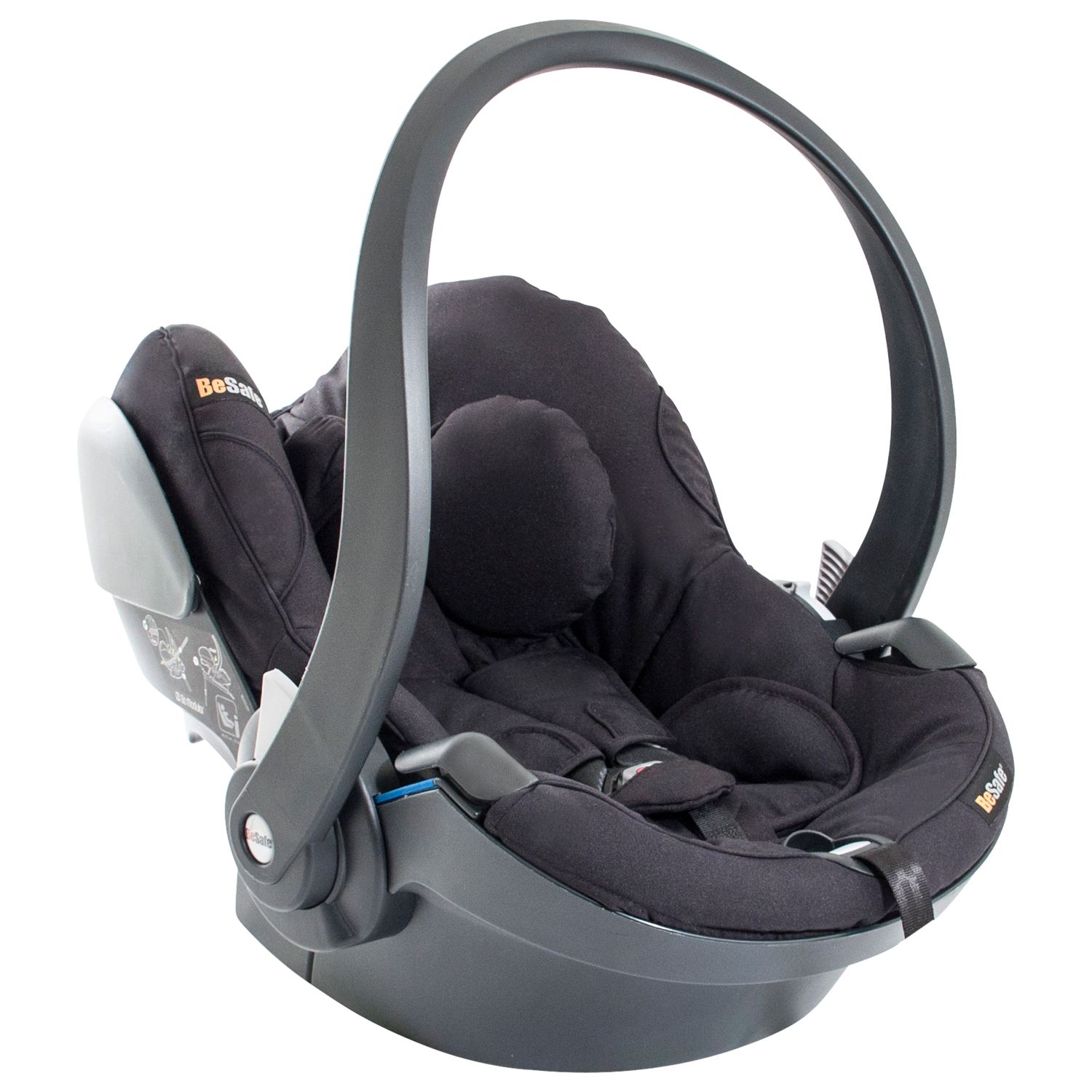 BeSafe iZi Go Modular i-Size Group 0+ Baby Car Seat, Black Cab