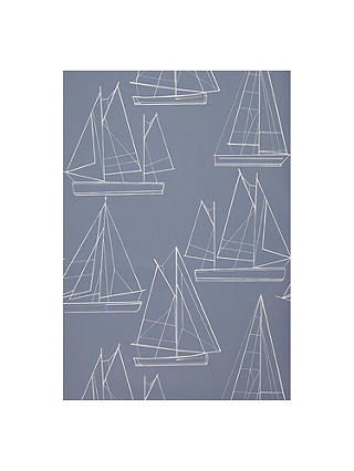 John Lewis & Partners Sailing Blueprint Wallpaper