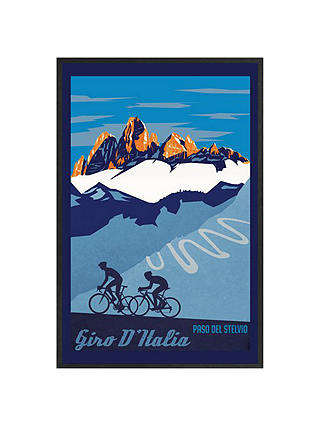 Sassan Filsoof - Giro D'Italia Framed Print, 73 x 53cm