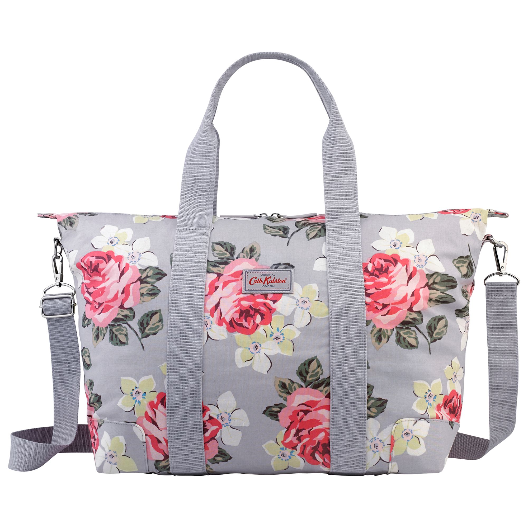 cath kidston grey floral bag