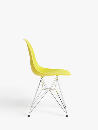 Vitra Eames DSR Side Chair, Chrome Leg, Mustard