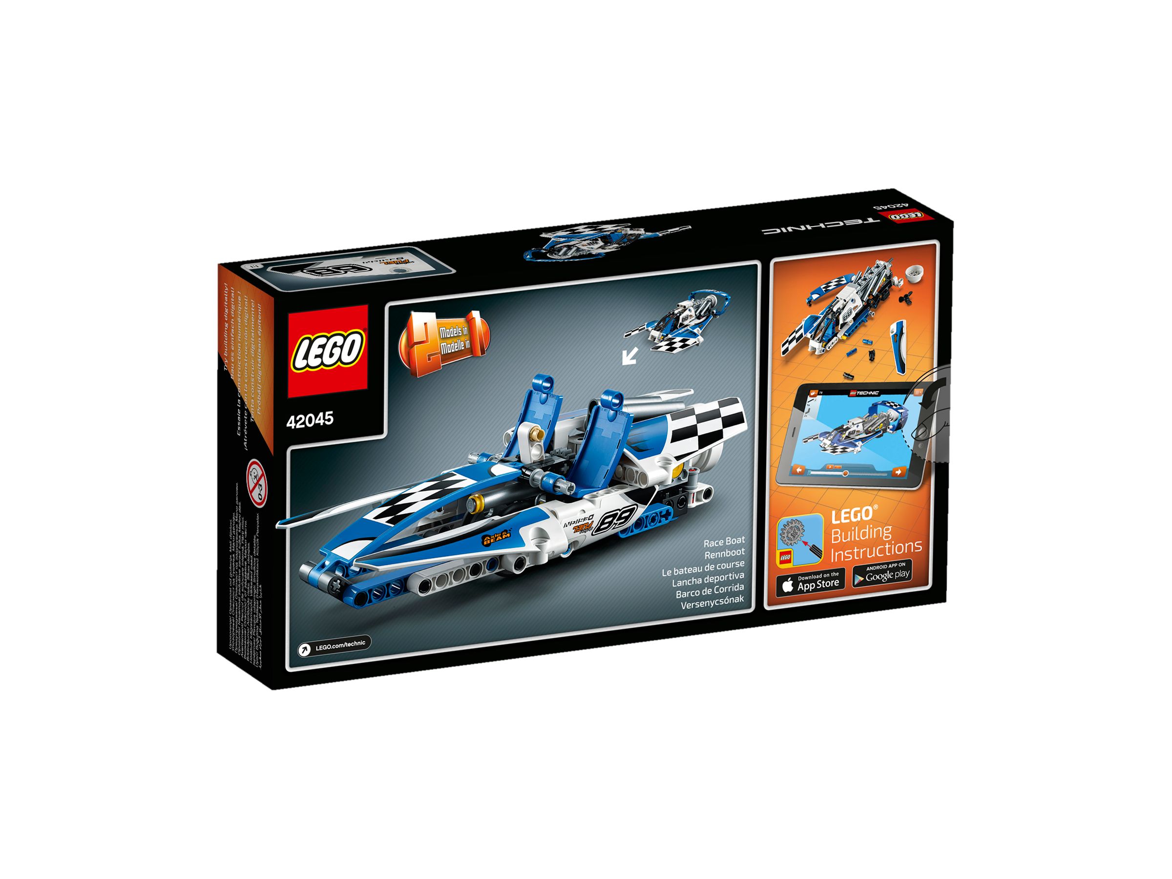 lego technic 42045 hydroplane racer