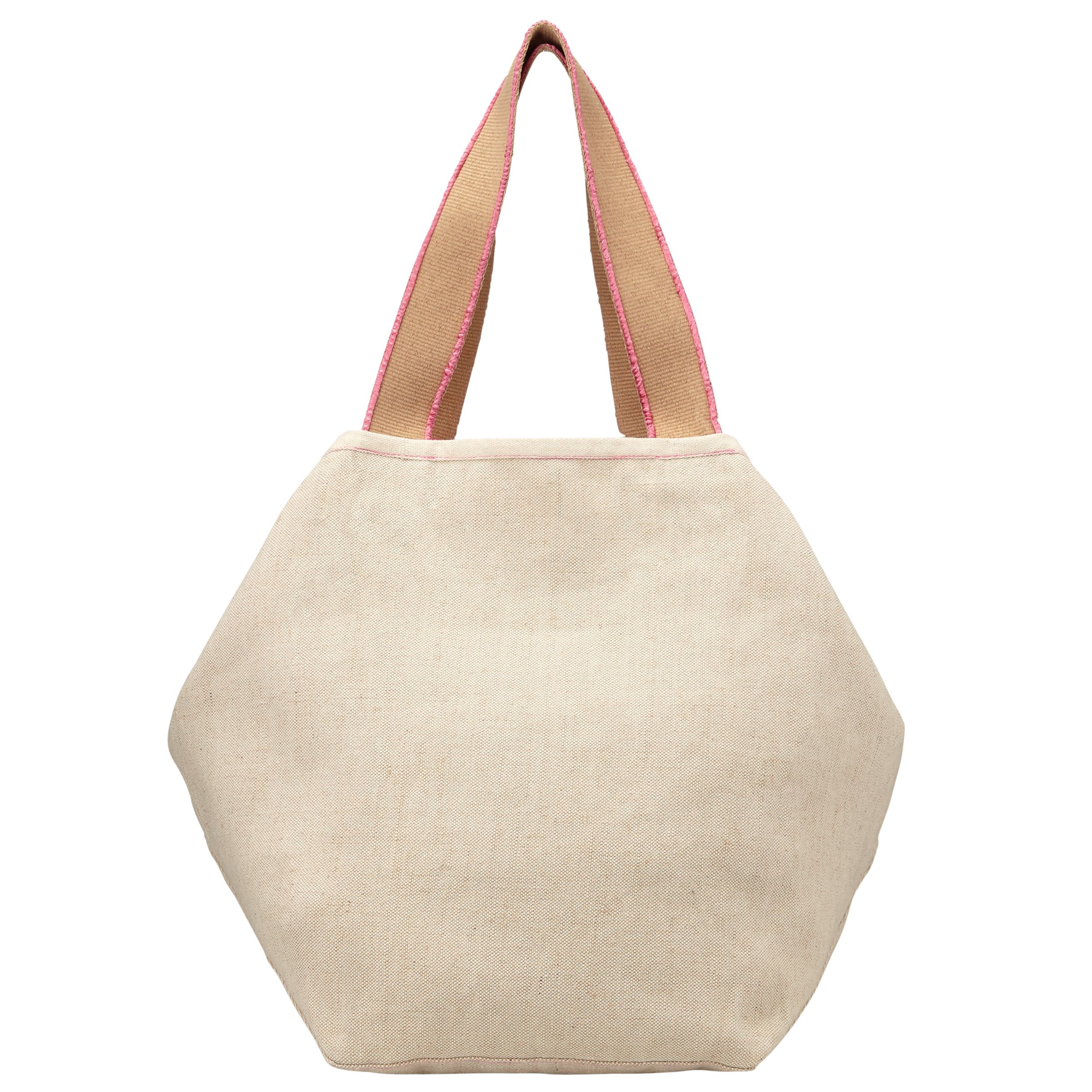 Collection WEEKEND by John Lewis Raffia Tote Bag, Multi at John Lewis & Partners