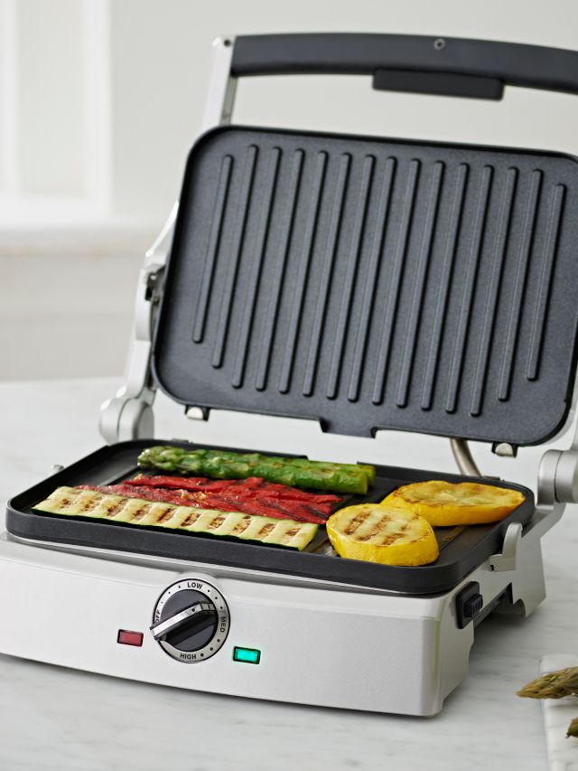 Cuisinart 2 in 1 Grill and Sandwich Maker, GRSM4U