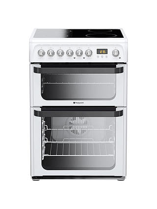 Hotpoint JLE60P Signature Electric Cooker, White