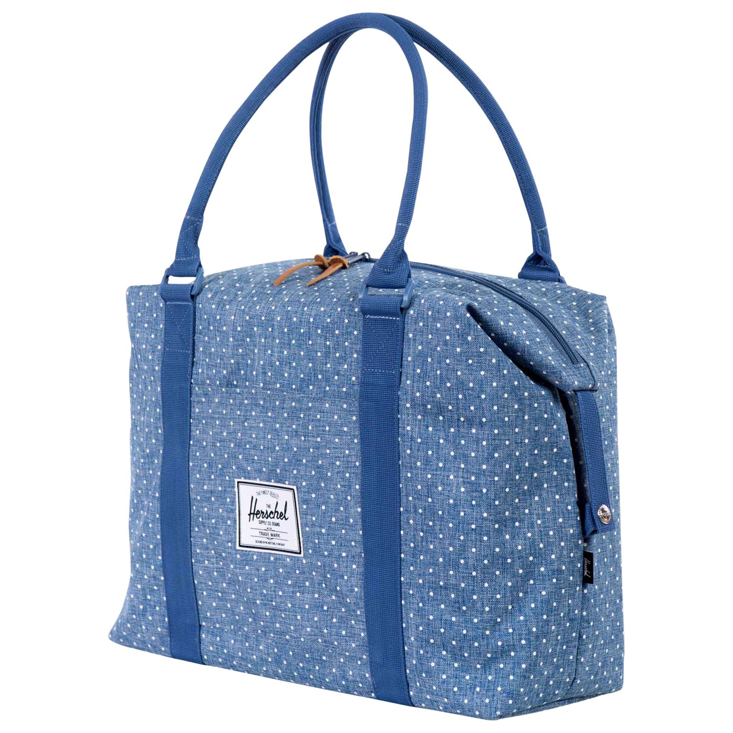 Herschel Supply Co. Strand Duffle Bag, Blue/White at John Lewis & Partners