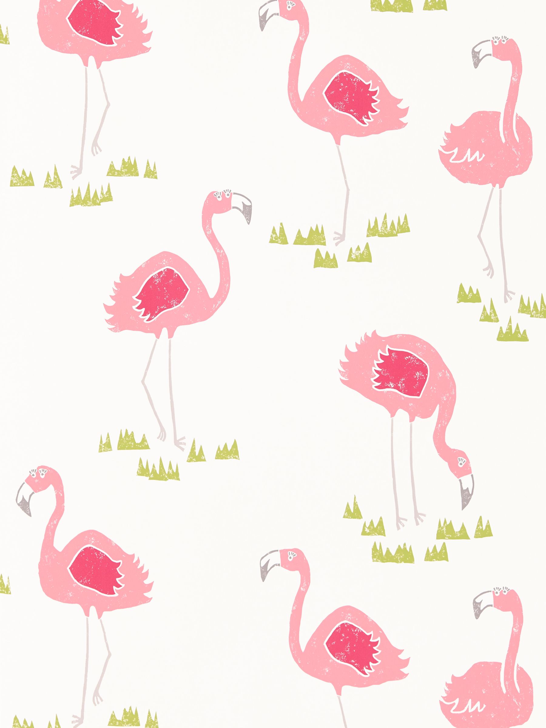 Buy Scion Felicity Flamingo Wallpaper John Lewis