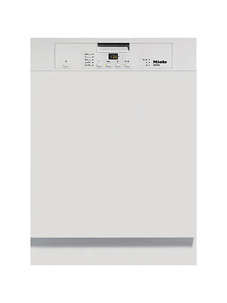 Miele G4203 i Active Semi Integrated Dishwasher, White