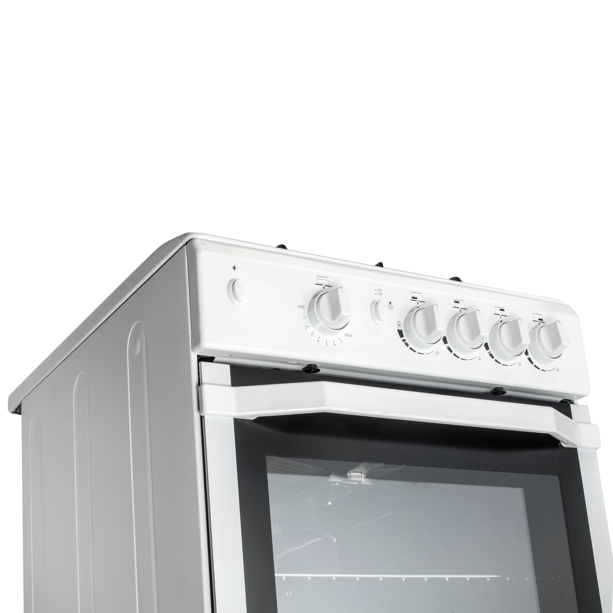 Indesit I5GGW Freestanding Gas Cooker, White