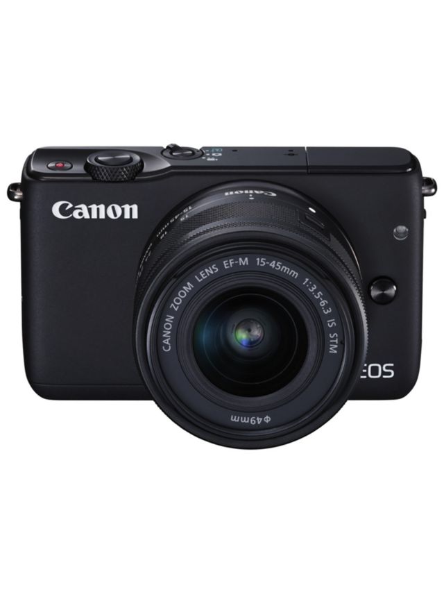 Canon EOS M10 Compact System Camera with EF-M 15-45mm f/3.5-6.3 IS STM