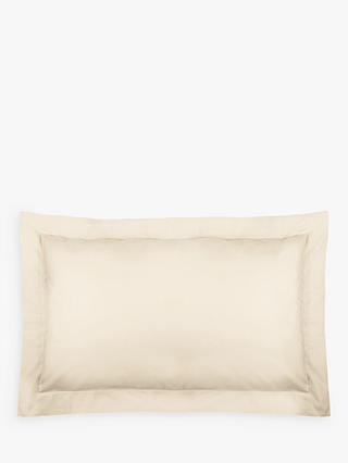 John Lewis & Partners 400 Thread Count Cotton Percale Oxford Pillowcase