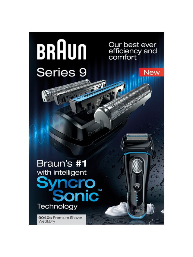 Braun Series 9 9040s Wet & Dry Cordless Shaver