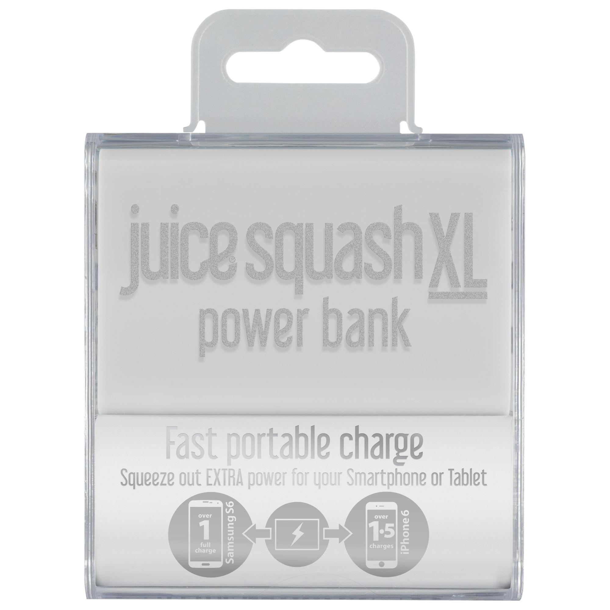 Juice Squash XL Power Bank Portable Charger for iPhone 6/Samsung 5G