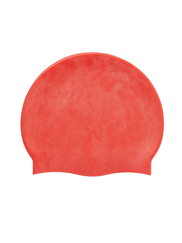 Plain Swimming Cap, Red