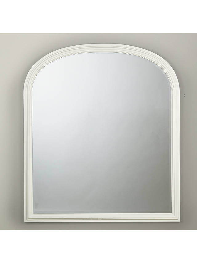 Croft Collection Large Overmantle, White Over Mantle Mirror Uk