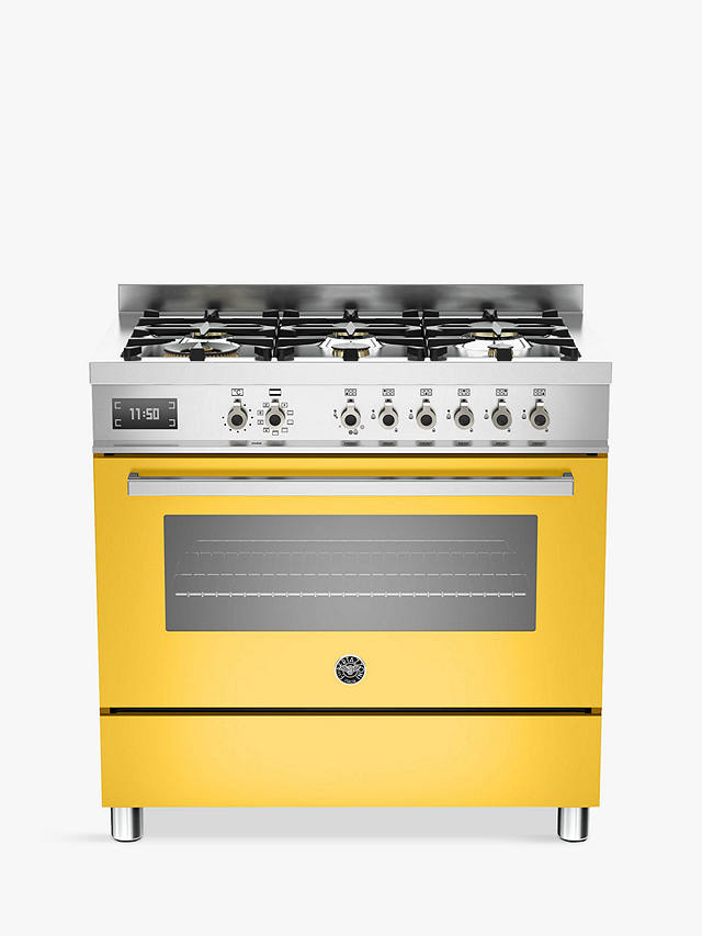 Buy Bertazzoni Professional Series 90cm Dual Fuel Single Range Cooker Online at johnlewis.com