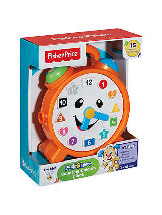 The Fisher-Price Laugh & Learn Counting Colours Clock