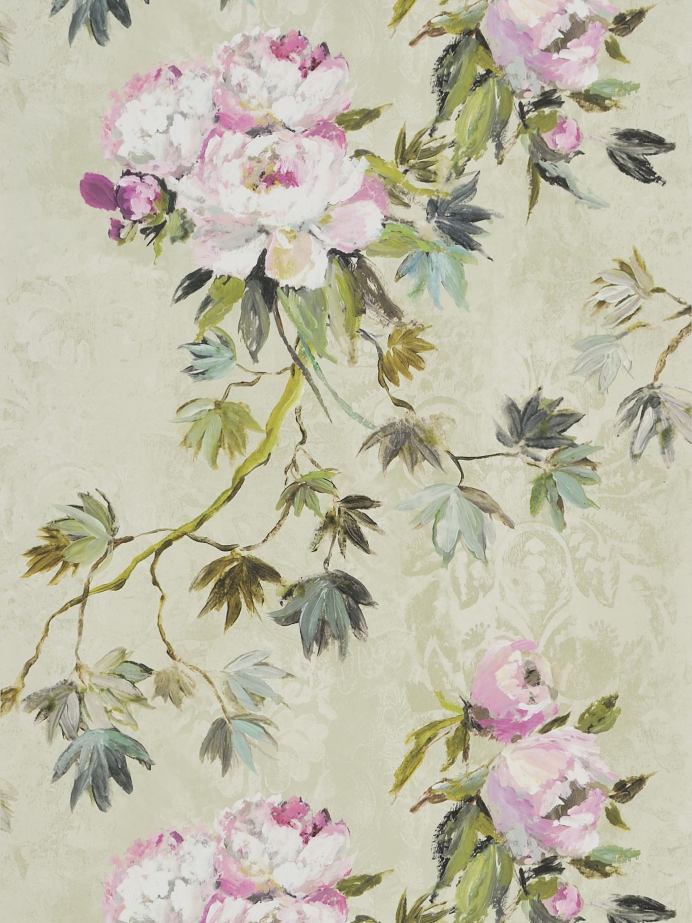 Buy Designers Guild Floreale Wallpaper | John Lewis