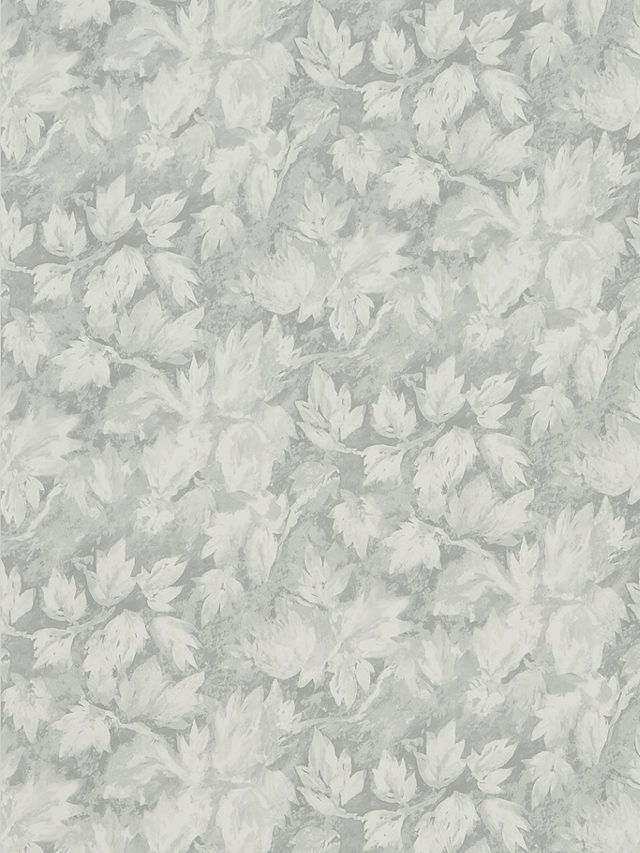 Designers Guild Fresco Leaf Wallpaper, Silver, PDG679/03