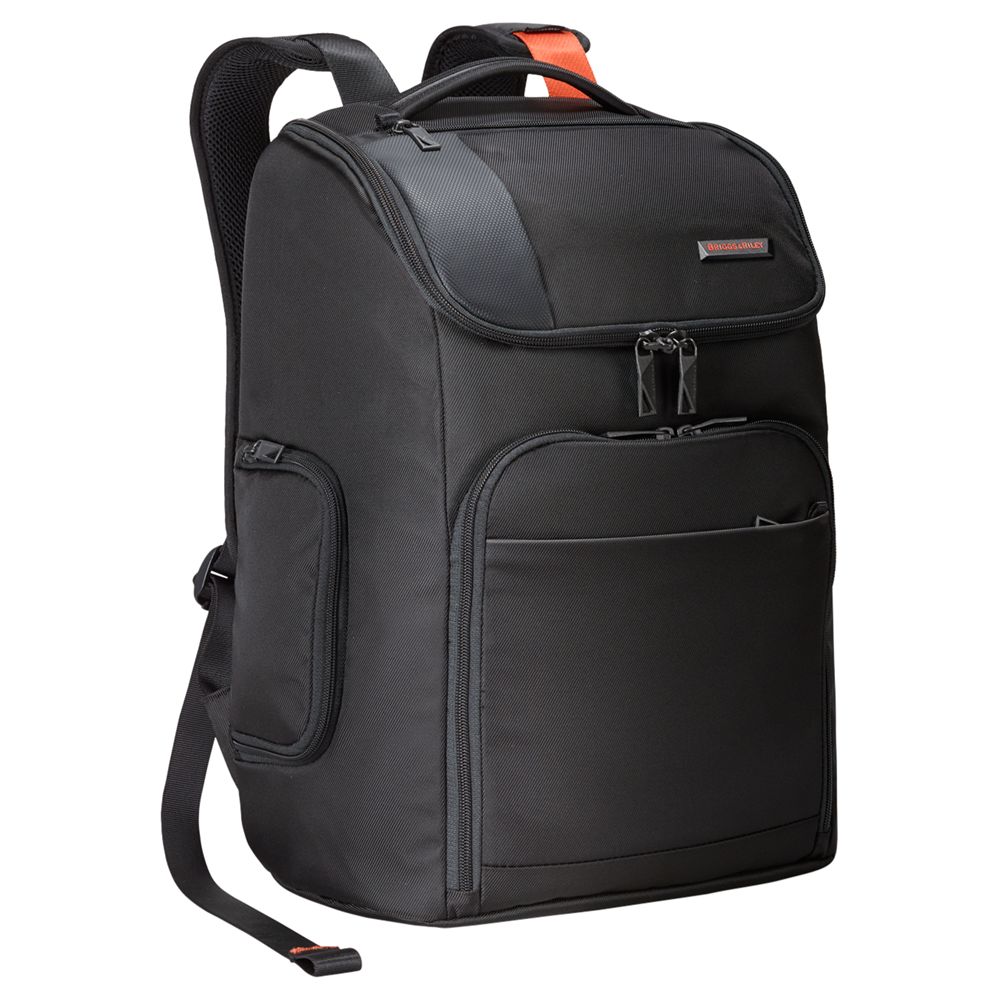 Briggs & Riley Verb Advance Backpack, Black at John Lewis & Partners
