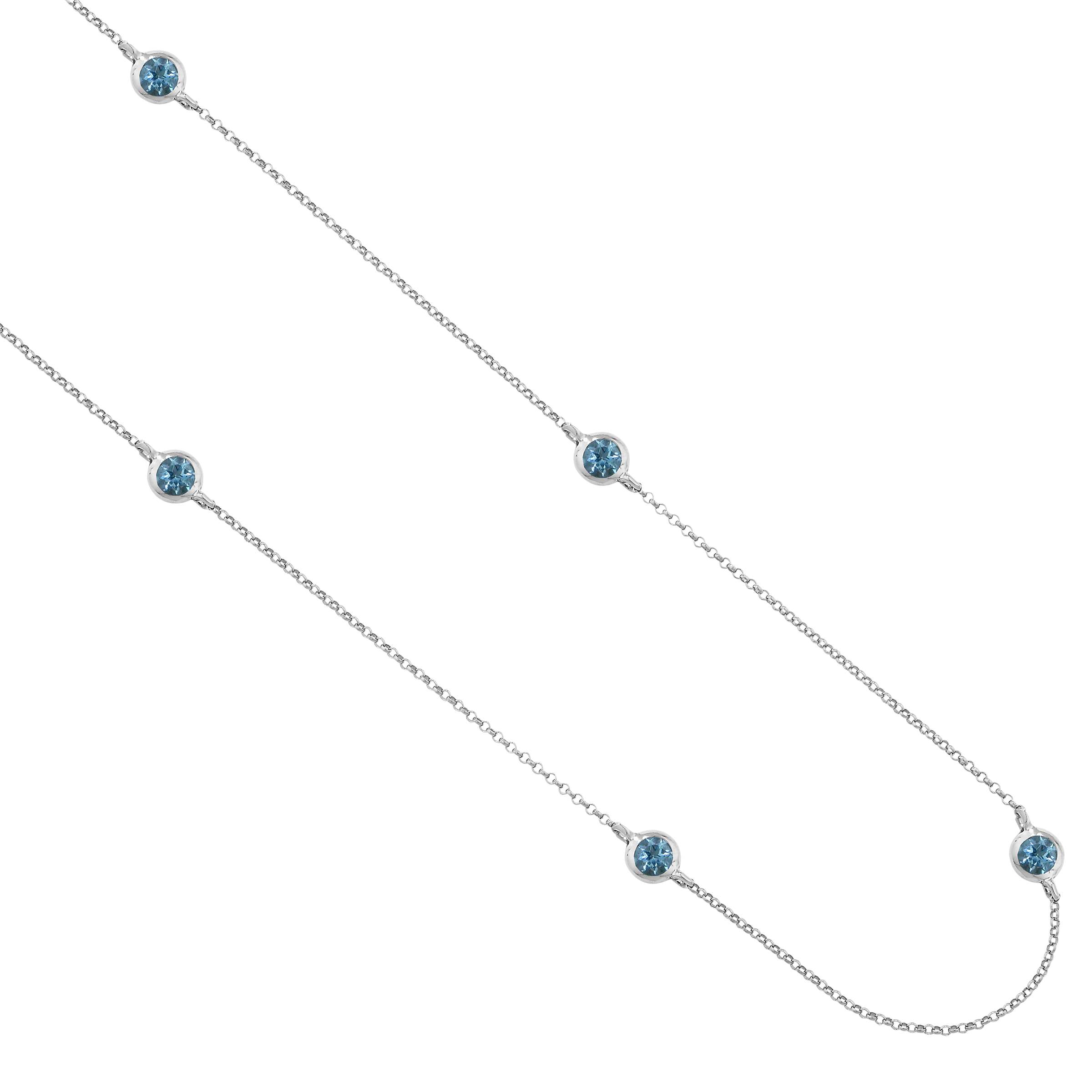 Buy London Road 9ct Gold Raindrop Necklace Online at johnlewis.com