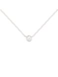 London Road 9ct Gold Portobello Raindrop Diamond Set Chain Necklace