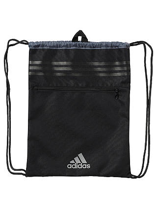 adidas Three Stripes Performance Gym Bag, Black