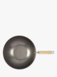 John Lewis Uncoated Carbon Steel Wok