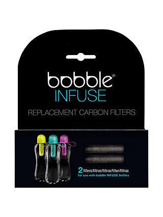 Bobble Infuse Twin Pack Water Filter