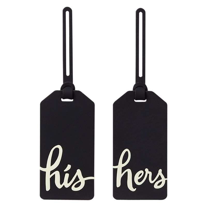 kate spade new york His & Hers Luggage Tags