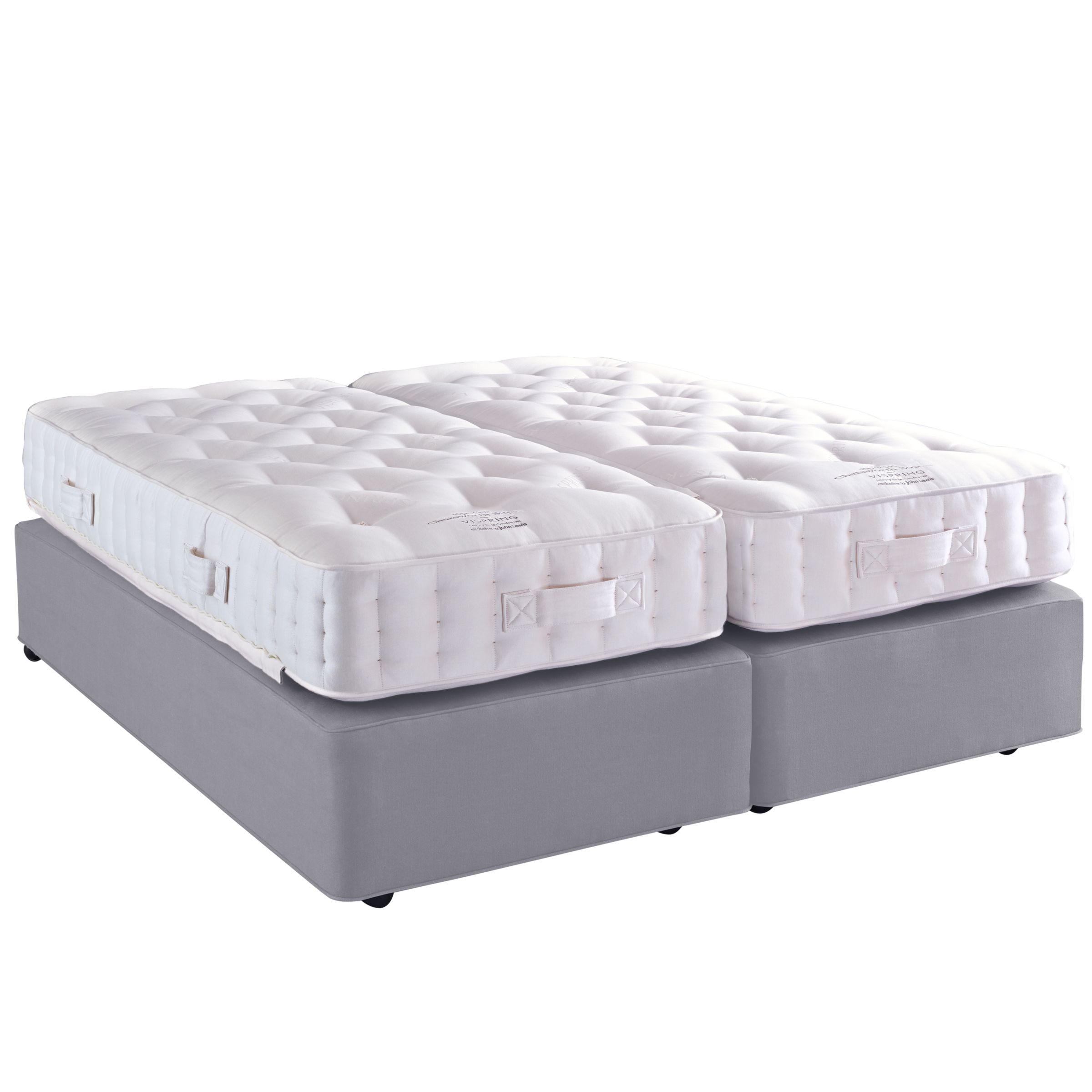 Vispring Special Hanbury Zip Link Divan Base and Mattress