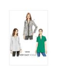 Vogue Women's Pullover Tunic Top Sewing Pattern, 9151