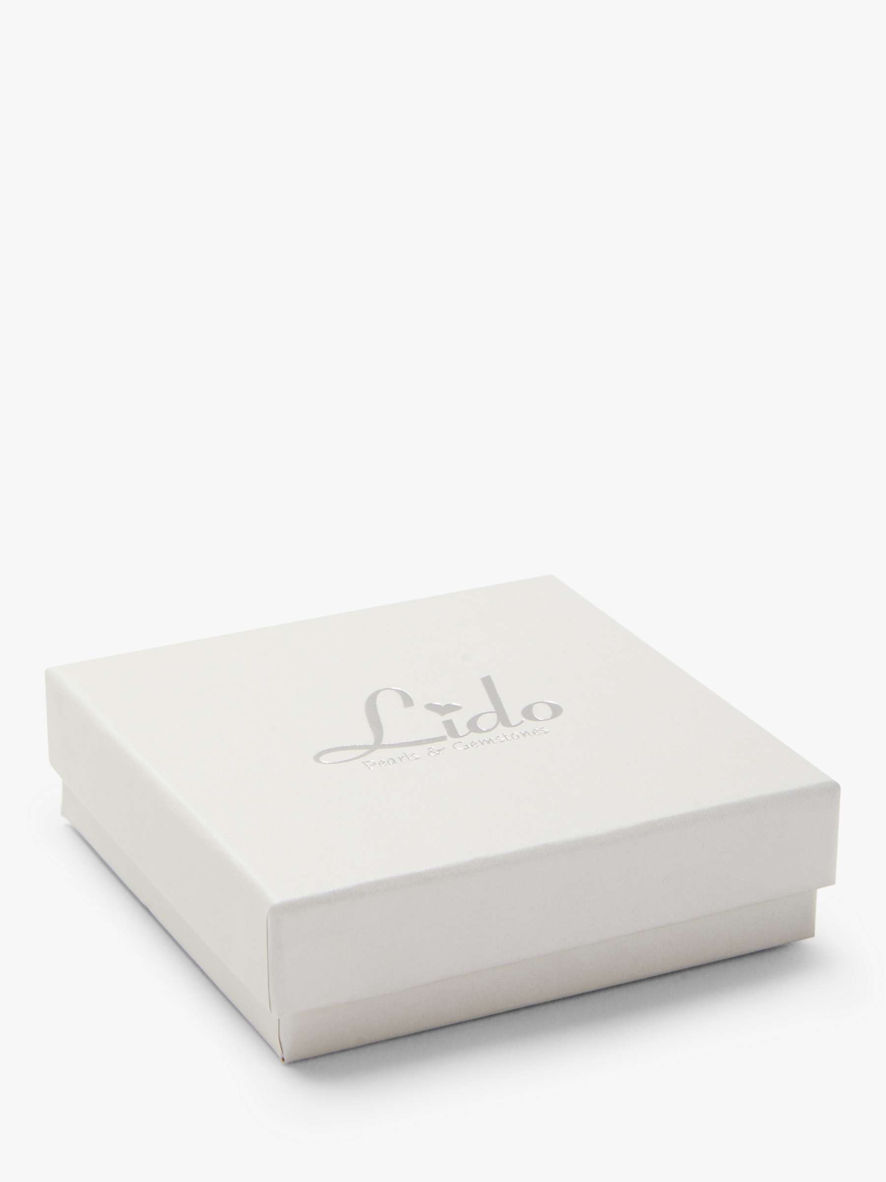 Buy Lido Leaf Pearl Bracelet, Silver/White Online at johnlewis.com
