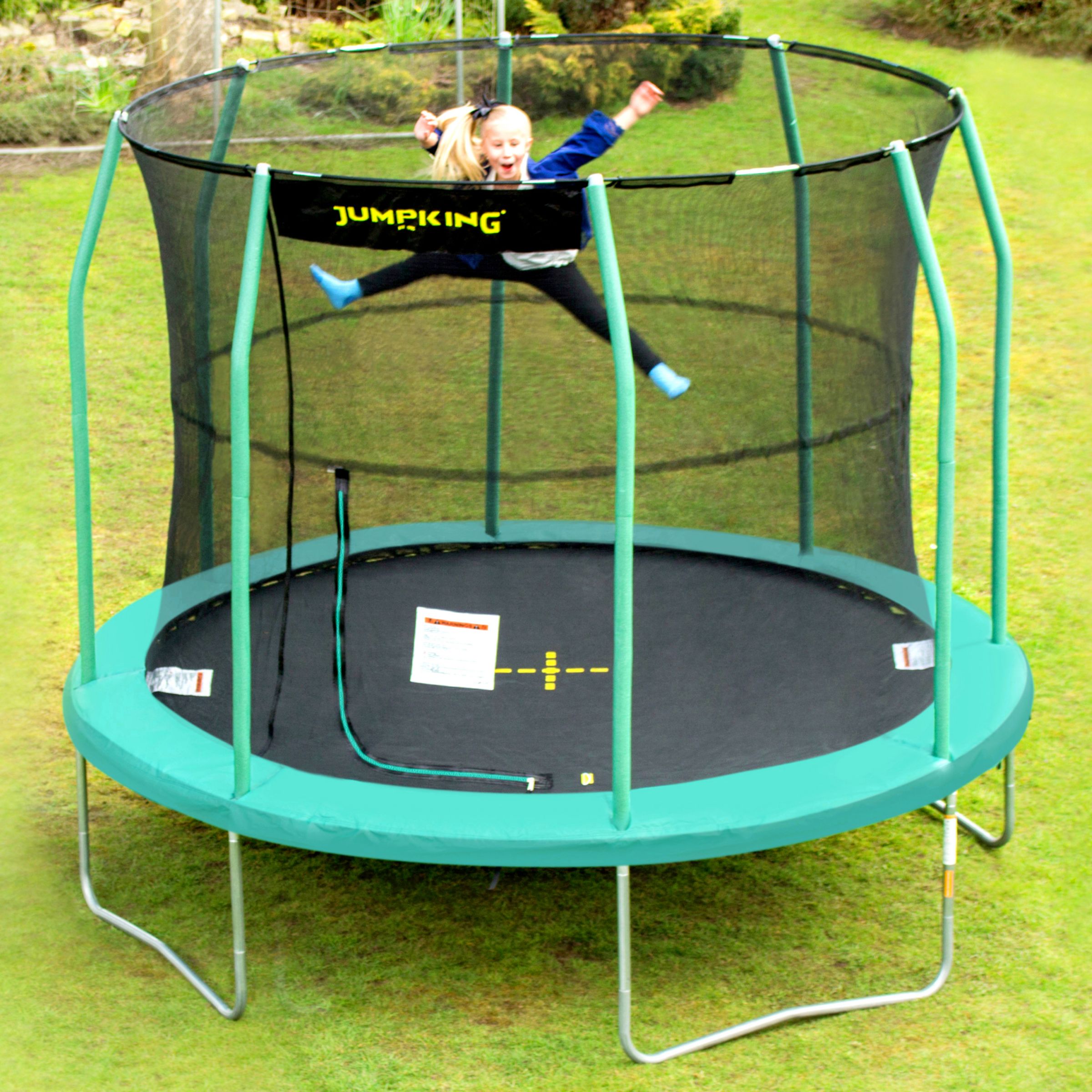 trampoline slide combo