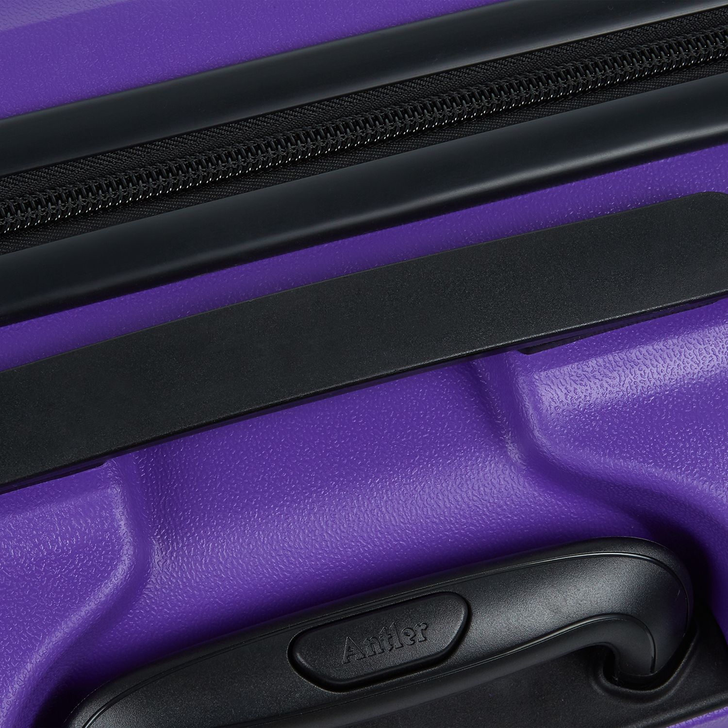 antler luggage purple