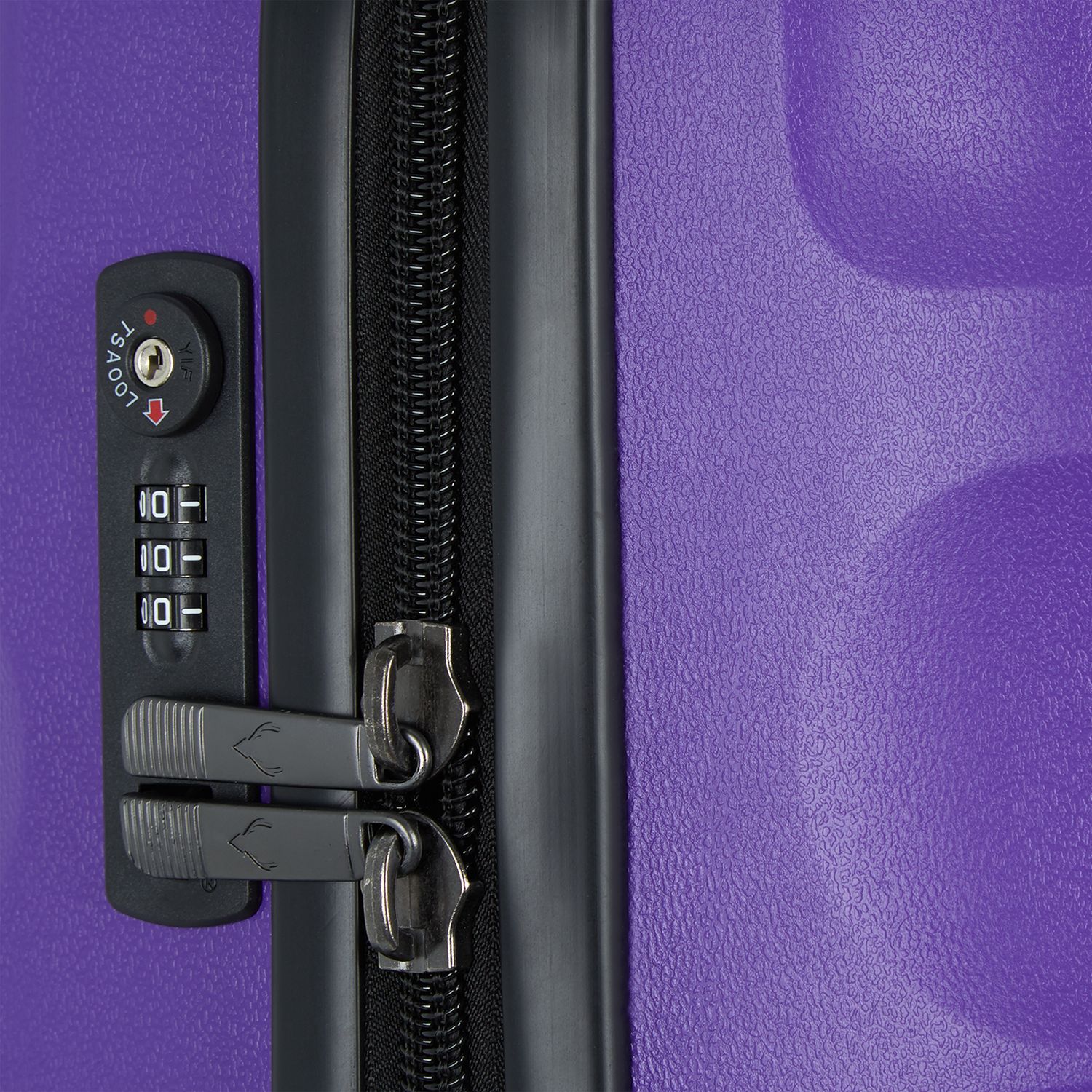 antler luggage purple