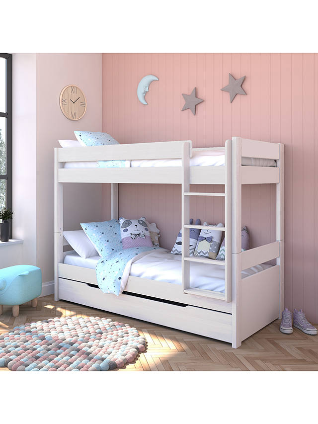 Stompa Originals Multi Bunk Bed With, White Bunk Bed With Trundle