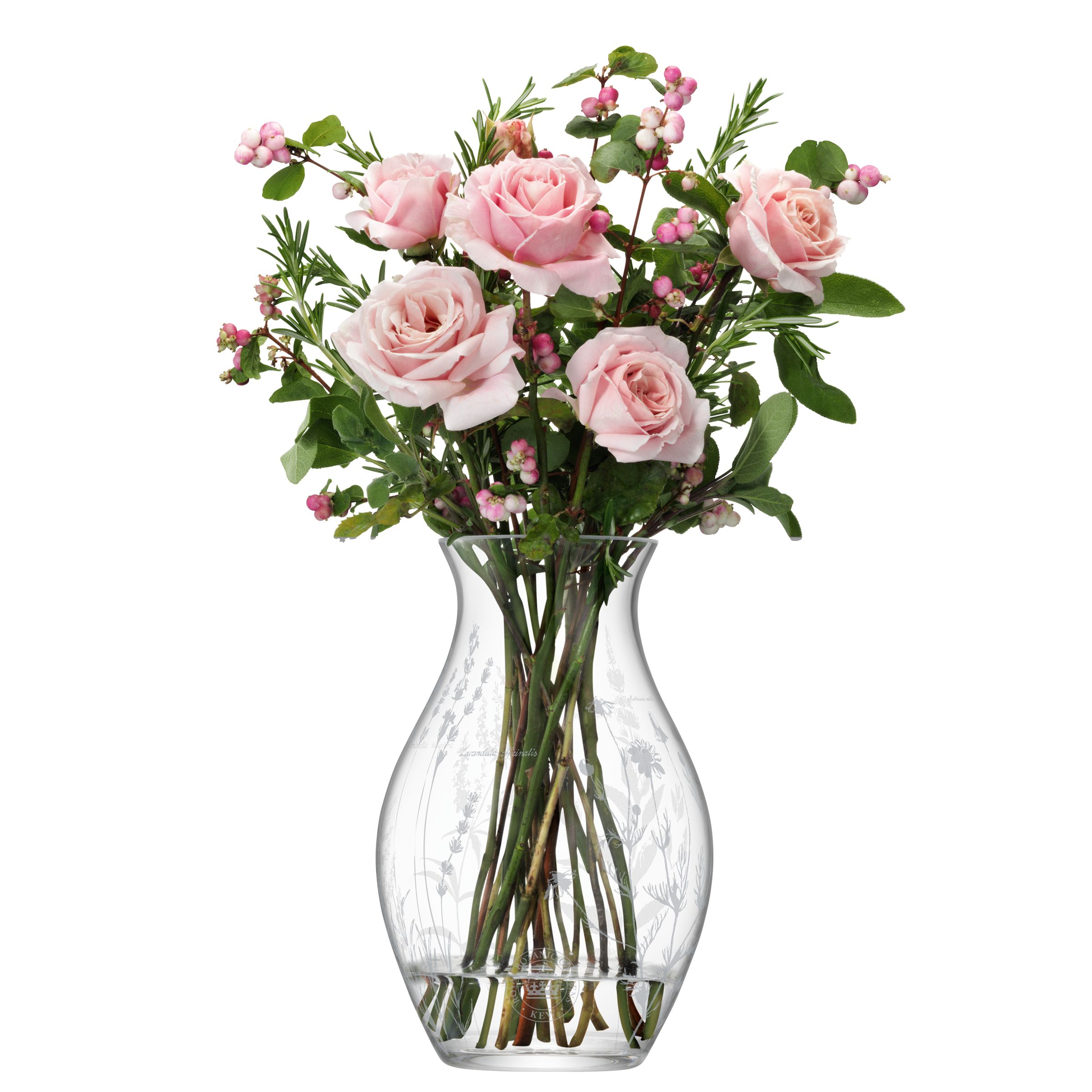 Buy Kew Royal Botanic Gardens Floral Vase | John Lewis