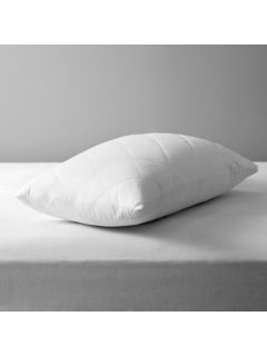 John Lewis & Partners Specialist Synthetic Waterproof Quilted Standard Pillow Protector