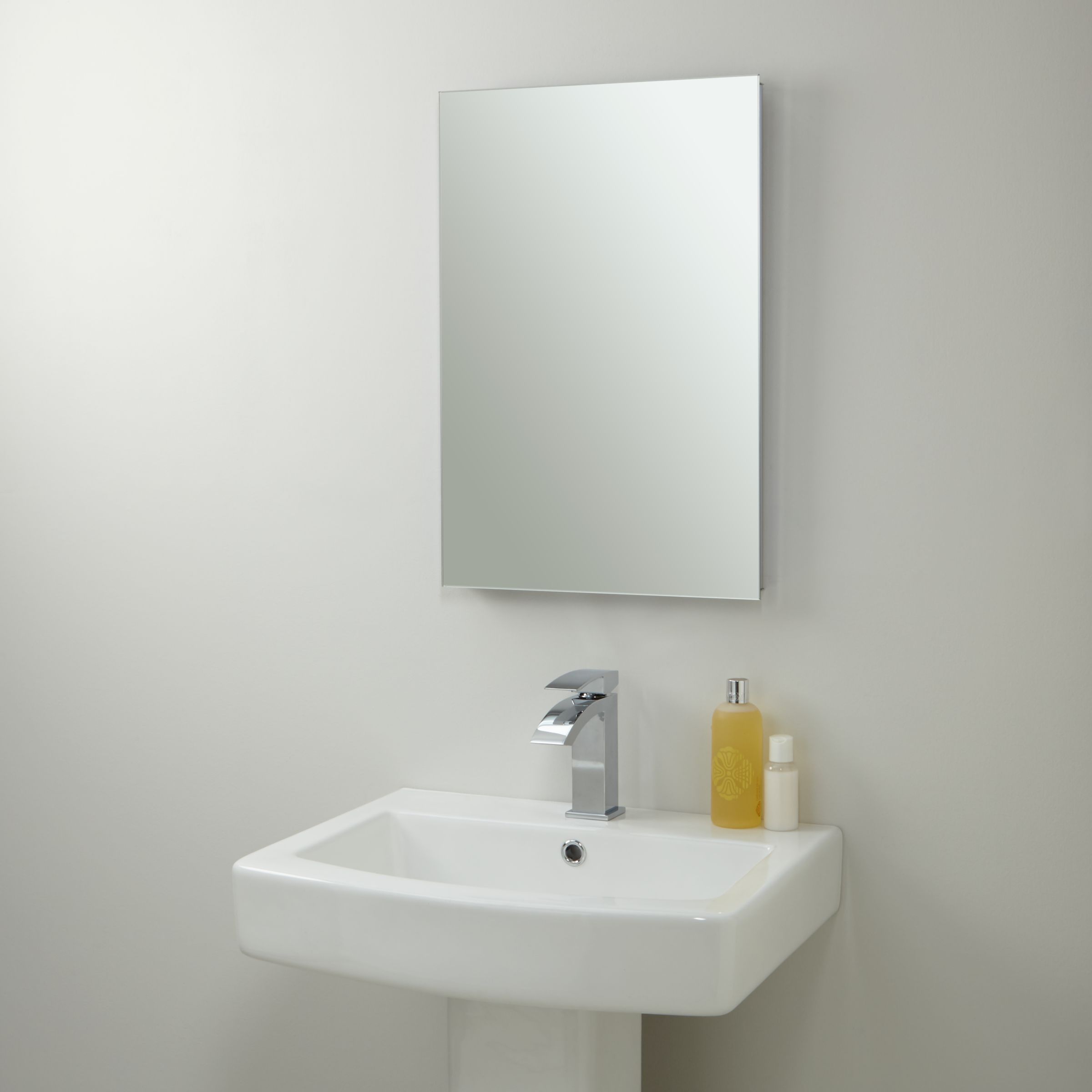 John Lewis Illuminated Bathroom Mirror with Infrared Sensor at John