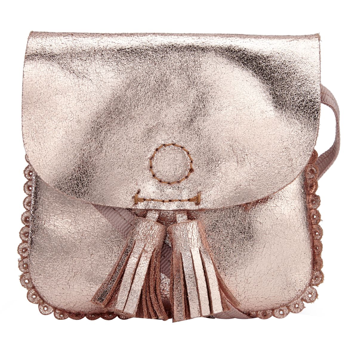 girls rose gold bag