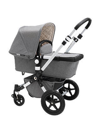 Bugaboo Grey Cameleon 3 Bundle with Free Red Footmuff