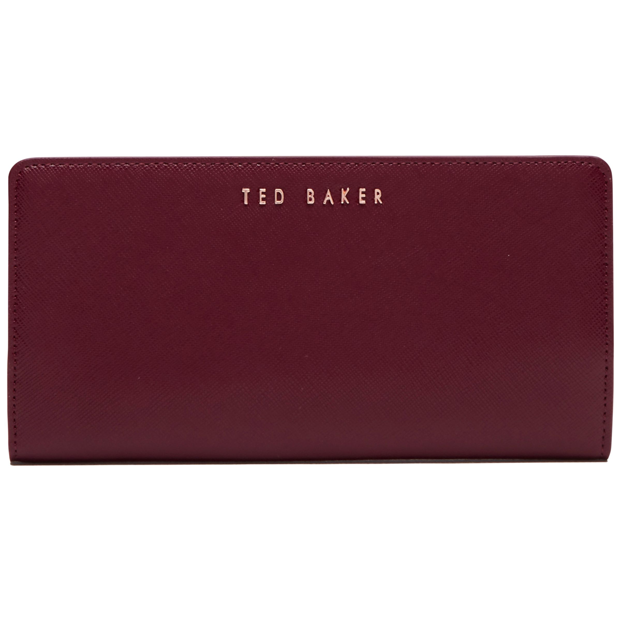 maroon ted baker purse