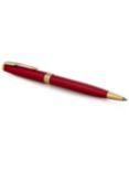 PARKER Sonnet Matt Lacquer Ballpoint Pen, Red/Gold