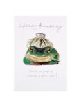 Woodmansterne Frog Speedy Recovery Get Well Card