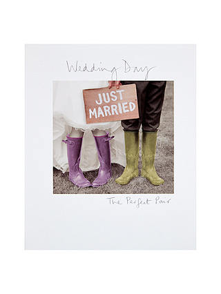 Woodmansterne The Perfect Pair Wedding Card