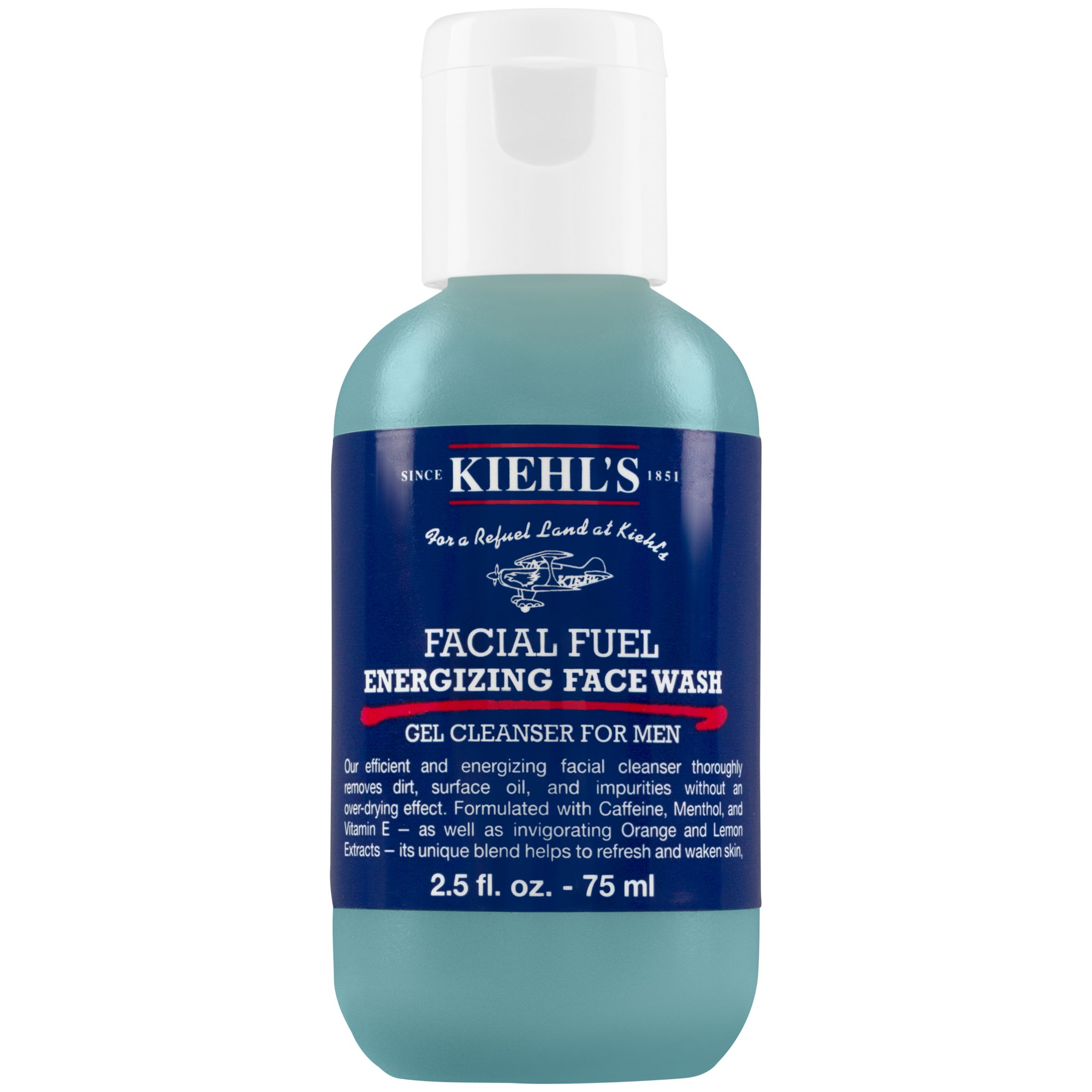 Kiehl's Facial Fuel Energizing Face Wash For Men, 75ml 1