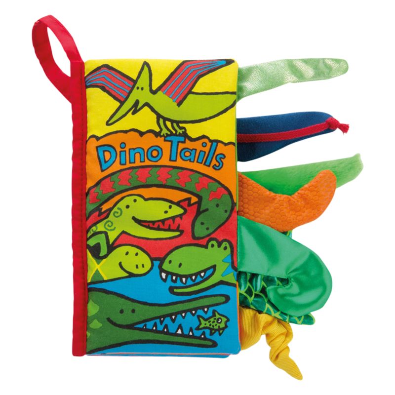 Jellycat Dino Tails Children's Soft Book