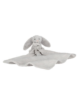 Jellycat Bashful Bunny Soother Soft Toy, Silver