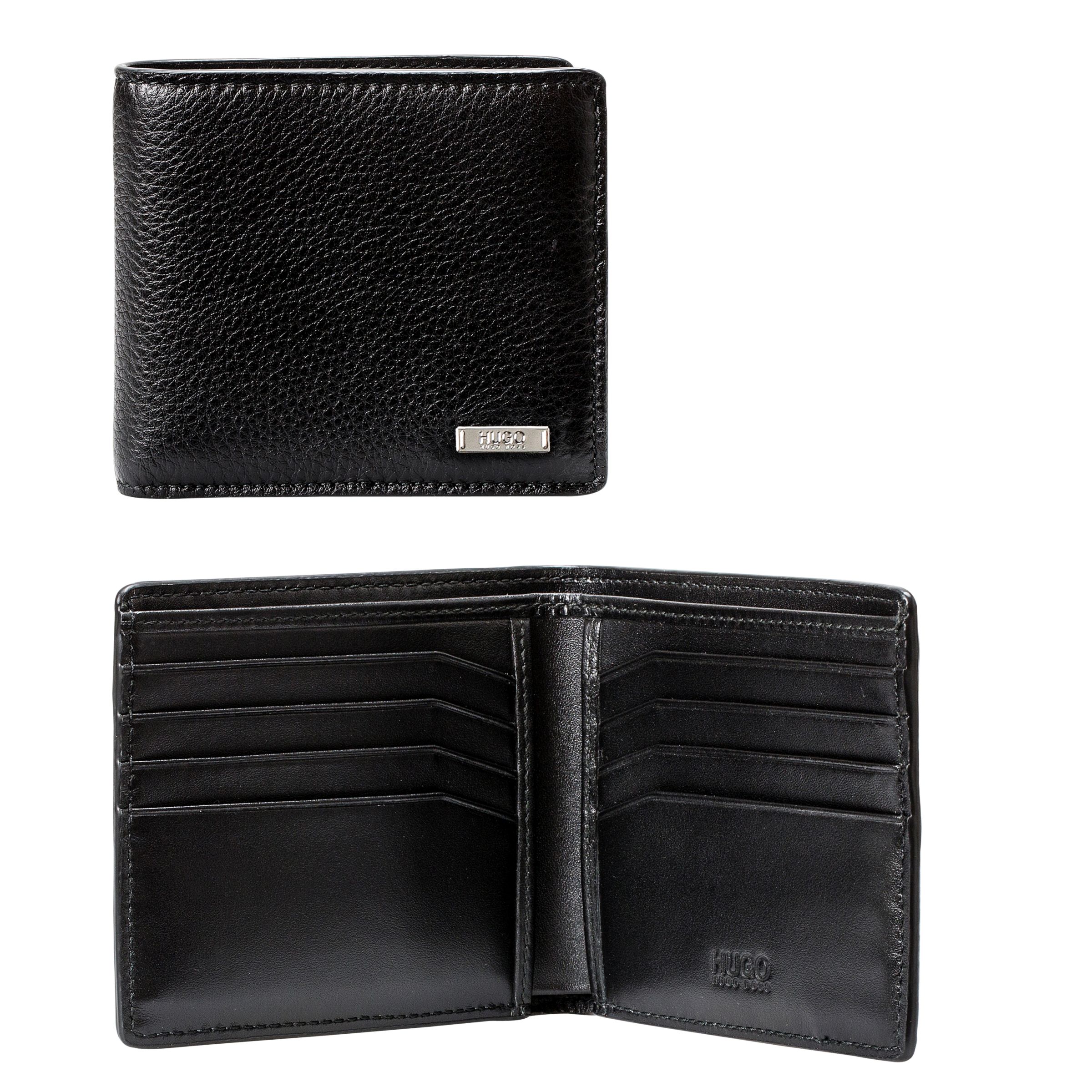 mens leather wallet hugo boss
